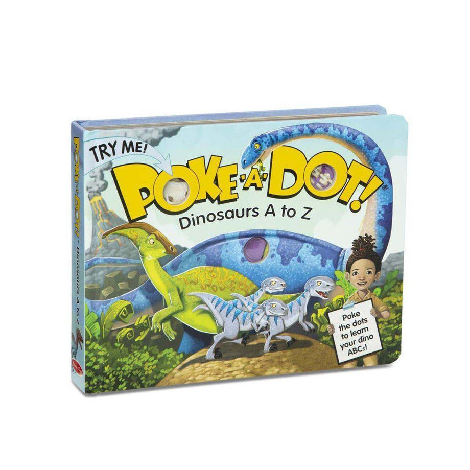 Poke-a-Dot - Dinosaurs A to Z Board Book – The Red Balloon Toy Store